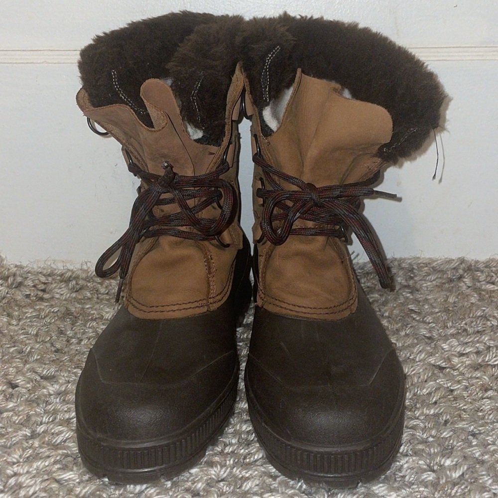 Sorel Badger Insulated Leather winter boots - Picture 3 of 13